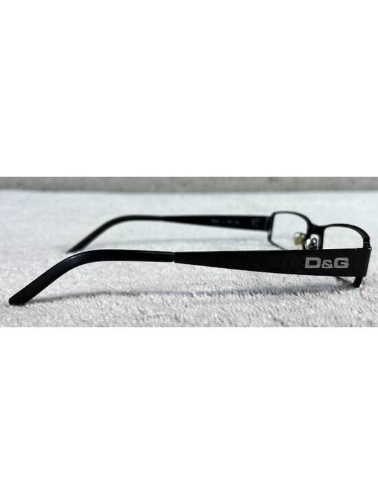 Dolce & Gabbana DG 5031 01 Black Metal Rectangular Eyeglasses Frames 52-17-140 main image 7